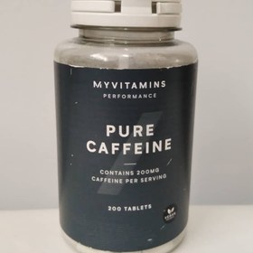 تصویر قرص کافئین خالص مای ویتامینز 200 عددی ا MYVITAMINS PURE CAFFEINE 200 TABLETS MYVITAMINS PURE CAFFEINE 200 TABLETS