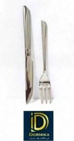 تصویر کارد و چنگال استیل یونیک اصل میوه خوری 12 پارچه - مدل Unique stainless steel cutlery, 12 cloths