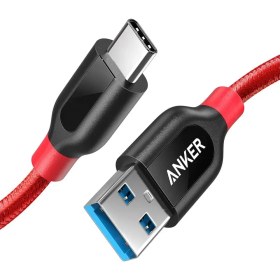 تصویر کابل تبدیل USB-C به USB 3.0 انکر مدل A8168 PowerLine Plus طول 0.9 متر 