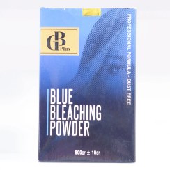 تصویر پودر دکلره آبی جی بی پلاس حجم 500 گرم GB Plus Blue Bleaching Powder 500 gr