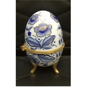 تصویر جعبه جواهرات مدل تخم مرغی کد A1 