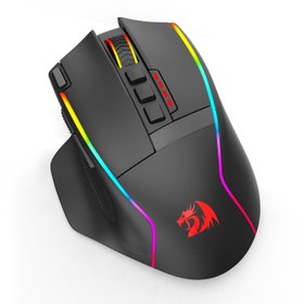 تصویر موس بی سیم گیمینگ ردراگون SWAIN M915 RGB-WL مشکی REDRAGON SWAIN M915 RGB-WL RGB Wired/Wireless Gaming Mouse Black