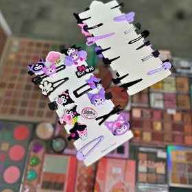 تصویر پک ۱۴ عددی گیره مو کرومی 