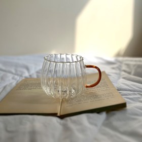 تصویر ماگ پیرکس کدویی 