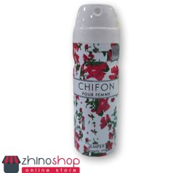 تصویر اسپری زنانه عمادآرا چیفون حجم 200 میلی‌لیتر EA Chifon Pour Femme Deodorant Spray 200ml