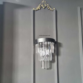 تصویر لوستر دیواری مدرن لوسترسازان مدل D1614 مشکی 