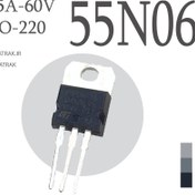 تصویر ترانزیستور ماسفت 55N06 TERANSISTOR MOSFET 55N06