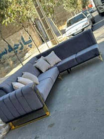 تصویر مبل ال آمریکایی راحتی چستر و شیاری Ali Sofa