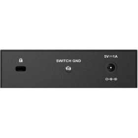 تصویر سوئیچ 5 پورت دی لینک مدل DGS-105 D-Link DGS-105‎ 5 Port Gigabit Desktop Switch