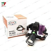 تصویر چراغ پیشانی HL900 آنکور Headlamp HL900 anchor