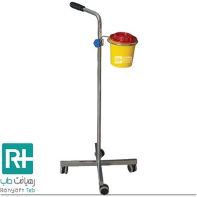 تصویر ترالی حمل سیفتی باکس تمام استیل Safety box trolley