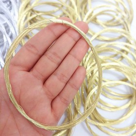 تصویر سیم گلسازی طلایی 