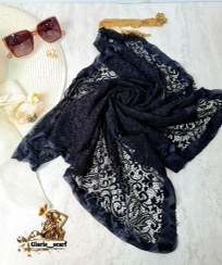 تصویر اسکارف توری دانتل 