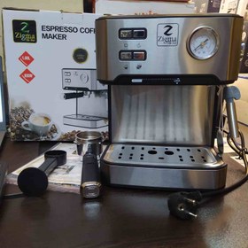 تصویر اسپرسو ساز 15 بار زیگما مدل KJ17N/KJ24P Zigma KJ17N/KJ24P Espresso Machine