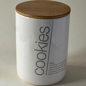 تصویر بانکه سرامیکی با درب بامبو – واشردار 