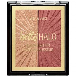 تصویر هایلایتر و رژ گونه وت ان وایلد Wet n Wild مدل hello HALO 