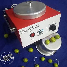 تصویر دستگاه موم گرم کن فلزی وکس کده wax kadeh 