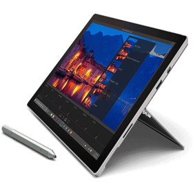 تصویر تبلت مایکروسافت مدل Surface Pro 7 Plus - G ظرفیت 1 ترابایت به همراه کیبورد Black Type Cover 