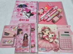 تصویر ست لوازم التحریر پک لوازم تحریر پسرانه دخترانه 