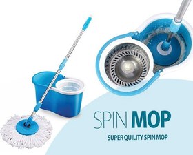 تصویر طی سطلی استیل Spin Mop 