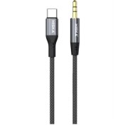 تصویر کابل تبدیل Type-C به Jack 3.5mm هیسکا مدل W45 طول 1 متر 