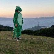 تصویر پتو تنپوش دایناسور 