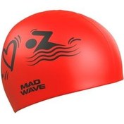 تصویر Mad Wave M0553 20 05W CAP SILICONE LOVE SWıMMımg ، یکی شما 