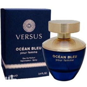 تصویر ادوپرفیوم 100 میل ورساچه دیلان بلو Versus ocean bleu pour femme زنانه برند فراگرنس 