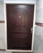 تصویر درب چوبی ورودی mdf