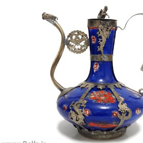 تصویر گلاب پاش چینی (رنگ آبی) 