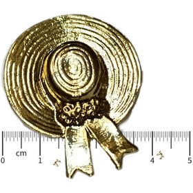 تصویر گل سینه طرح کلاه 