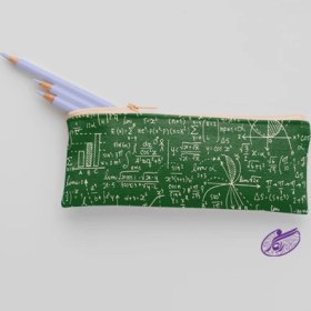 تصویر جامدادی طرح ریاضی 