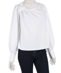 تصویر بلوز زنانه سفید سرژه Serge کد 204644 