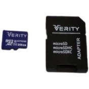 تصویر مموری وریتی مدل UHS-I سرعت 80MBps ظرفیت 256 گیگابایت مموری