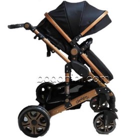 تصویر ست کامل کالسکه و روروئک 4 تکه اسپیدا espring ا baby stroller code:9650 baby stroller code:9650