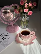 تصویر ست آمبره سفیدصورتی 