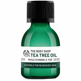 تصویر روغن درخت چای بادی شاپ THE BODY SHOP مدل TEE TREE مناسب پوست های دارای لک حجم 20 میل TEE TREE OIL THE BODY SHOP 20 ML