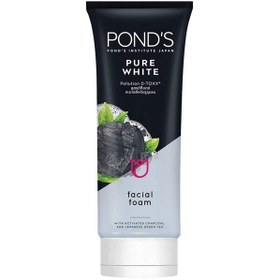 تصویر فوم شستشوی صورت پوندز حاوی چای سبز و زغال فعال حجم ۱۰۰ میلی لیتر ا Pond’s Pure White Face wash foam 100ml Pond’s Pure White Face wash foam 100ml