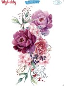 تصویر ترانسفر آبی My Hobby کد 290 