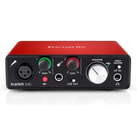 تصویر کارت صدا Focusrite Scarlett Solo G2 