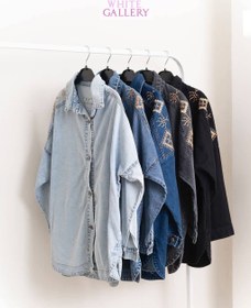 تصویر مانتو جین گلدوزی کد (867) 