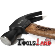 تصویر چکش دو شاخ میخ کش 500 گرمی توسن مدل 500TCH ا Tosan 500TCH Clawn Hammer Series Tosan 500TCH Clawn Hammer Series