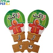 تصویر سر مدادی بالنی مقوایی ژاکت حرف "ژ" 