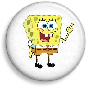 تصویر پیکسل ابیگل طرح انیمیشن باب اسفنجی مدل SpongeBob کد 007 