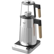 تصویر چای ساز مایر مدل MR-6767 ظرفیت ۱.۷ لیتر با کتری استیل ضد زنگ 