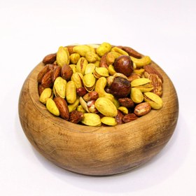 تصویر آجیل مخلوط زعفرانی - ظرف مایکروویی / 250 mixed nuts