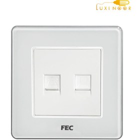 تصویر پریزتلفن و شبکه کریستالی FEC کد PS02 