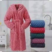 تصویر حوله تن پوش نانو کلاه دار سایز ۱۳۰ 