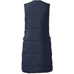 تصویر پافر ورزشی زنانه اسمارا Esmara Long Sleeveless Down Jacket سرمه ای 