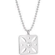 تصویر گردنبند نقره درفش NSi-1441